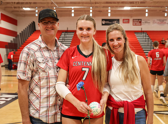4563 Centennial vs Andover Girls Varsity Volleyball_