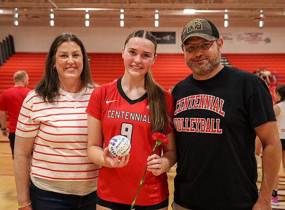 4576 Centennial vs Andover Girls Varsity Volleyball_