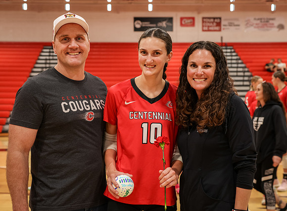 4578 Centennial vs Andover Girls Varsity Volleyball_