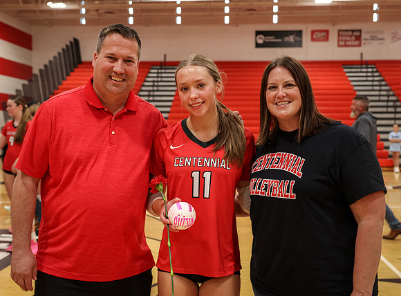 4586 Centennial vs Andover Girls Varsity Volleyball_