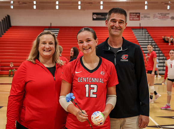 4591 Centennial vs Andover Girls Varsity Volleyball_