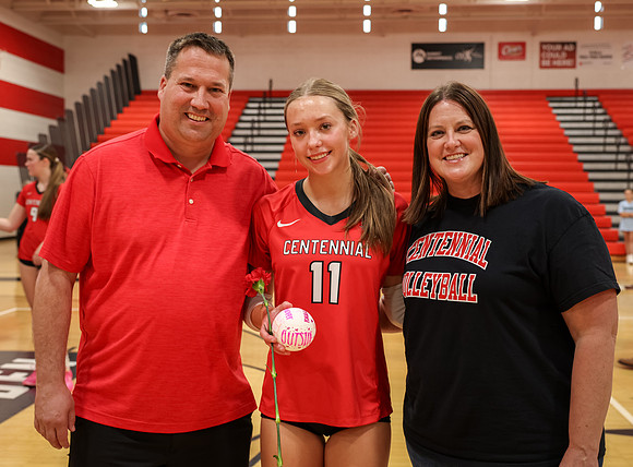 4584 Centennial vs Andover Girls Varsity Volleyball_