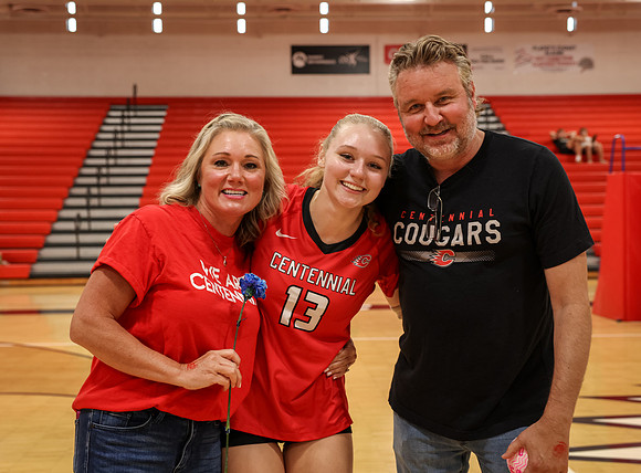 4598 Centennial vs Andover Girls Varsity Volleyball_