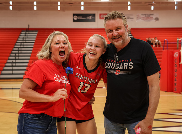 4601 Centennial vs Andover Girls Varsity Volleyball_