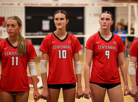 4628 Centennial vs Andover Girls Varsity Volleyball_