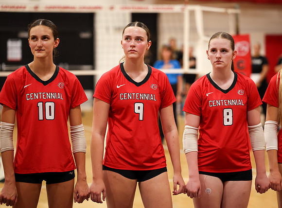 4630 Centennial vs Andover Girls Varsity Volleyball_