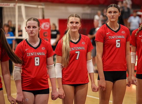 4634 Centennial vs Andover Girls Varsity Volleyball_