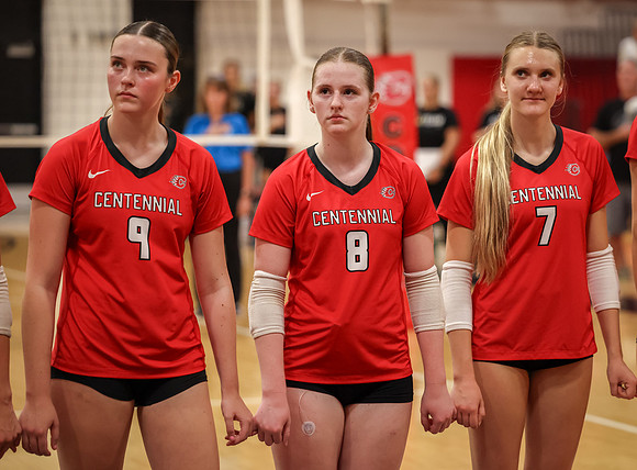 4632 Centennial vs Andover Girls Varsity Volleyball_