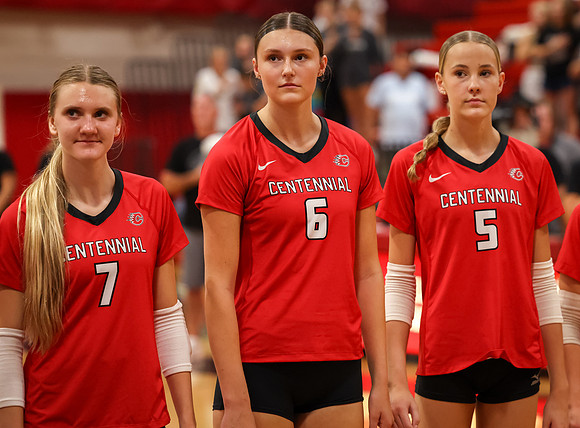4636 Centennial vs Andover Girls Varsity Volleyball_