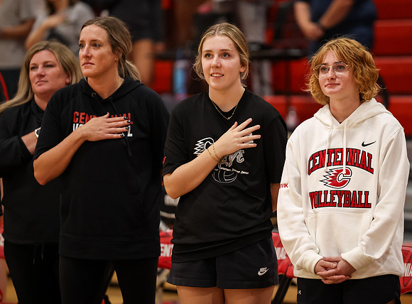 4646 Centennial vs Andover Girls Varsity Volleyball_