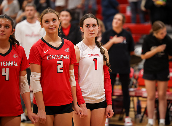 4644 Centennial vs Andover Girls Varsity Volleyball_