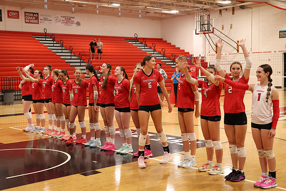 4660 Centennial vs Andover Girls Varsity Volleyball_