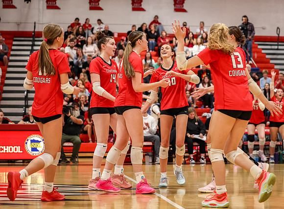 4662 Centennial vs Andover Girls Varsity Volleyball_