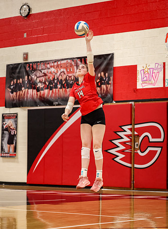 4676 Centennial vs Andover Girls Varsity Volleyball_