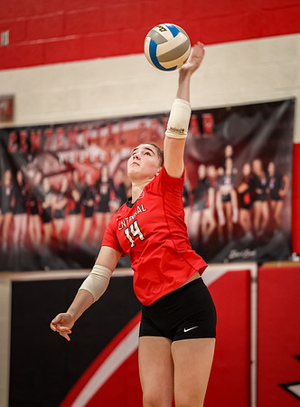 4714 Centennial vs Andover Girls Varsity Volleyball_