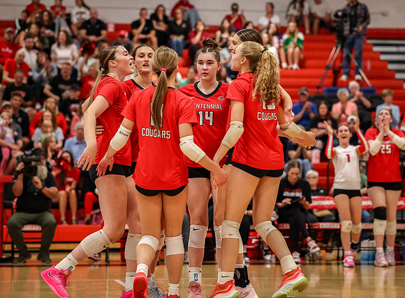 4722 Centennial vs Andover Girls Varsity Volleyball_