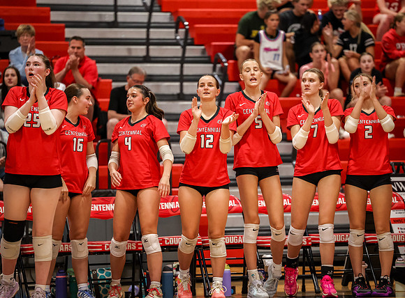 4774 Centennial vs Andover Girls Varsity Volleyball_