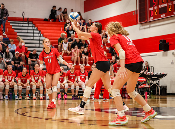 4804 Centennial vs Andover Girls Varsity Volleyball_