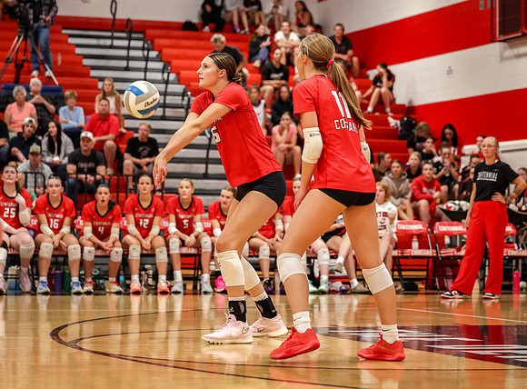 4834 Centennial vs Andover Girls Varsity Volleyball_