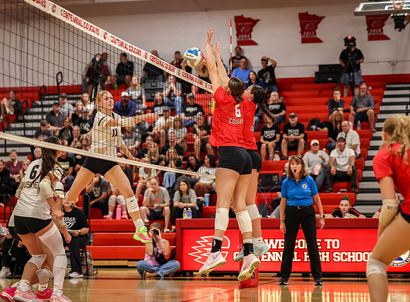 4897 Centennial vs Andover Girls Varsity Volleyball_