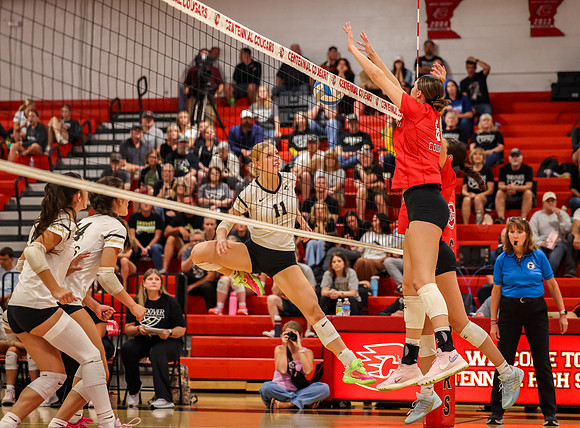 4900 Centennial vs Andover Girls Varsity Volleyball_