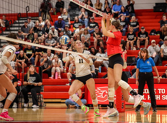 4903 Centennial vs Andover Girls Varsity Volleyball_