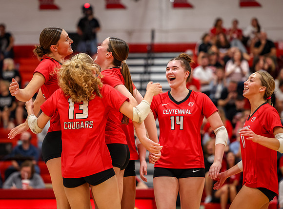 4954 Centennial vs Andover Girls Varsity Volleyball_