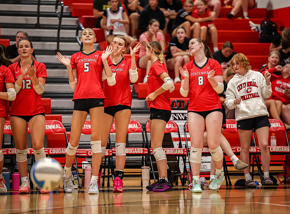 4987 Centennial vs Andover Girls Varsity Volleyball_
