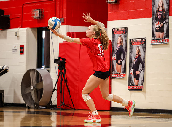 5157 Centennial vs Andover Girls Varsity Volleyball_