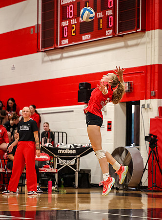 5159 Centennial vs Andover Girls Varsity Volleyball_