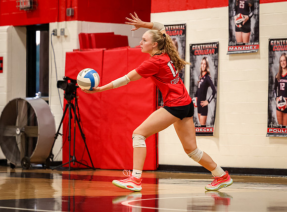 5155 Centennial vs Andover Girls Varsity Volleyball_