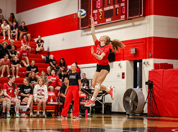 5162 Centennial vs Andover Girls Varsity Volleyball_