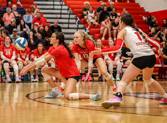 5189 Centennial vs Andover Girls Varsity Volleyball_