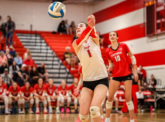 5231 Centennial vs Andover Girls Varsity Volleyball_