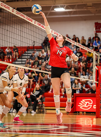 5237 Centennial vs Andover Girls Varsity Volleyball_