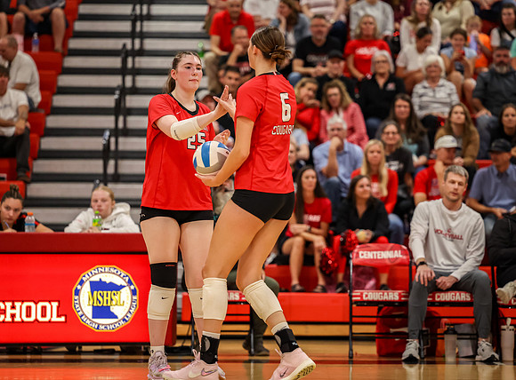 5269 Centennial vs Andover Girls Varsity Volleyball_