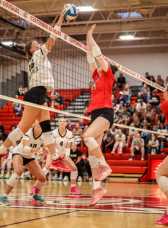5338 Centennial vs Andover Girls Varsity Volleyball_