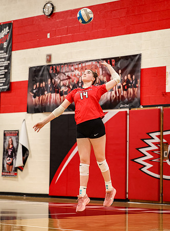5354 Centennial vs Andover Girls Varsity Volleyball_