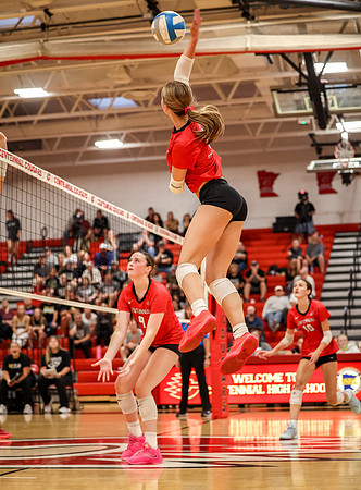5381 Centennial vs Andover Girls Varsity Volleyball_
