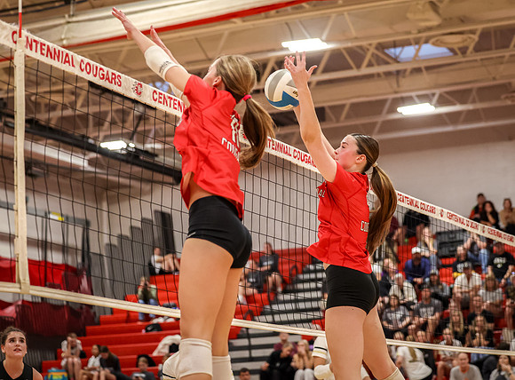 5409 Centennial vs Andover Girls Varsity Volleyball_