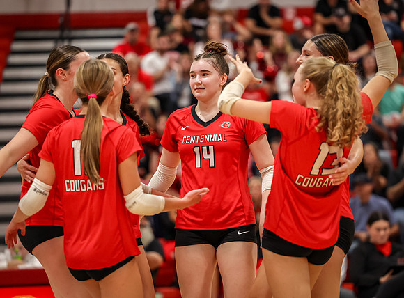5420 Centennial vs Andover Girls Varsity Volleyball_
