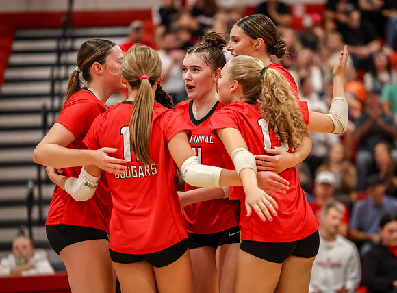 5424 Centennial vs Andover Girls Varsity Volleyball_