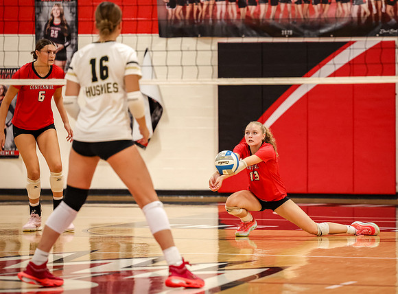 5514 Centennial vs Andover Girls Varsity Volleyball_