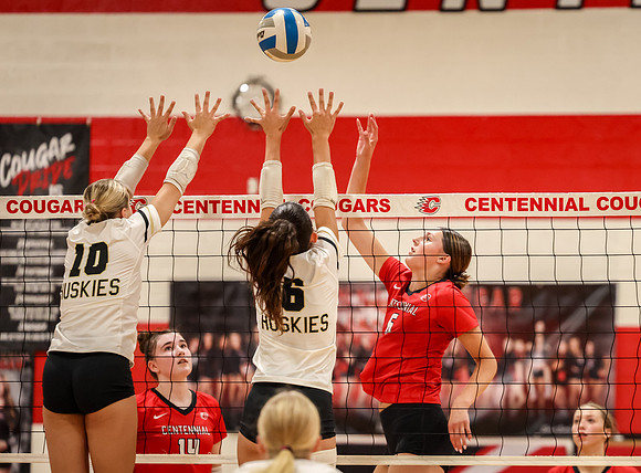 5664 Centennial vs Andover Girls Varsity Volleyball_