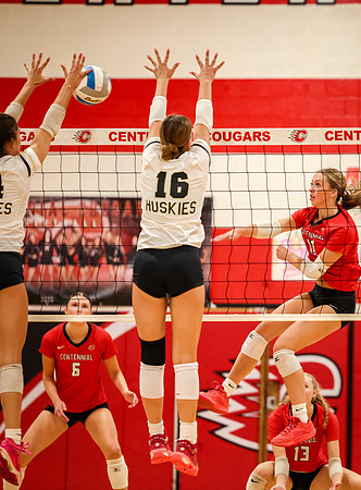 5708 Centennial vs Andover Girls Varsity Volleyball_