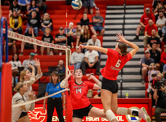 5807 Centennial vs Andover Girls Varsity Volleyball_