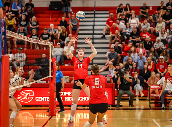5845 Centennial vs Andover Girls Varsity Volleyball_