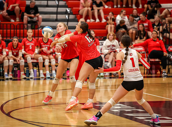 5932 Centennial vs Andover Girls Varsity Volleyball_