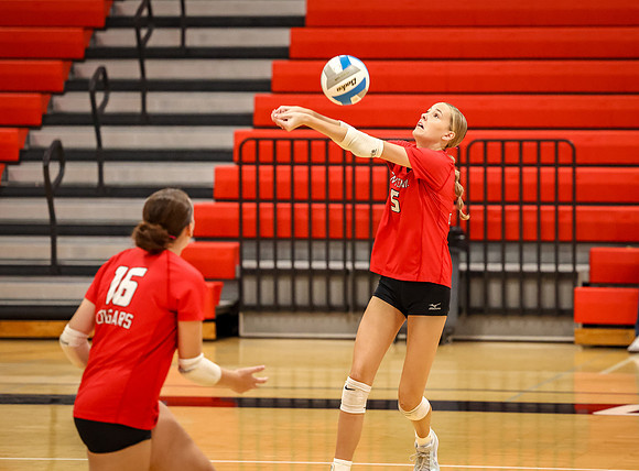 6083 Centennial vs Andover Girls Varsity Volleyball_