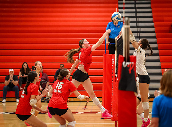 6071 Centennial vs Andover Girls Varsity Volleyball_